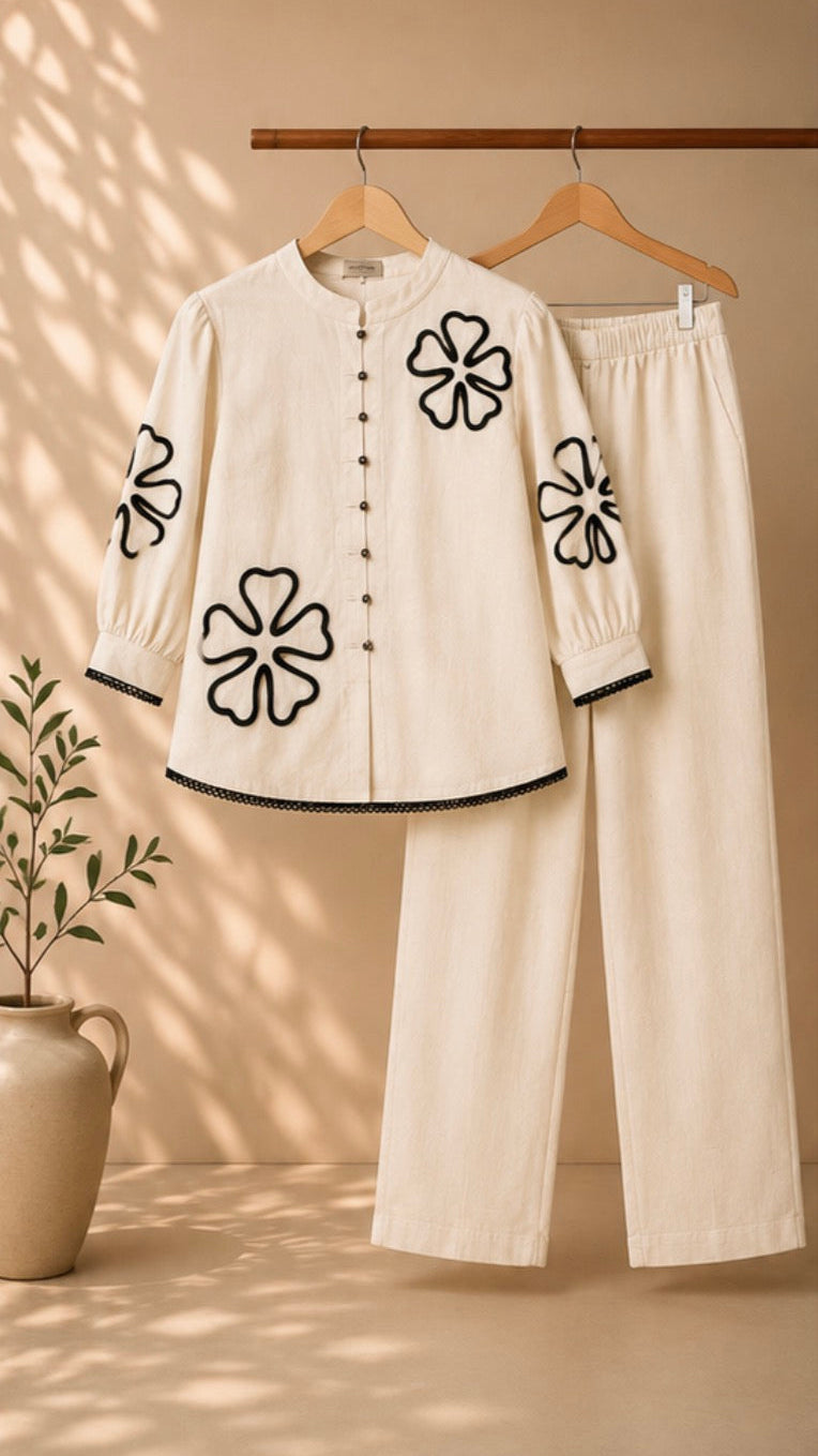 Ivory Bloom Cord Set